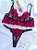 CONJUNTO PERSONALIZAVEL FIO BORBOLETA EM TULE COM PETALA PRETO COM VERMELHO - Imagem 4