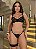 CONJUNTO PERSONALIZAVEL PLUMA DE AMOR PRETO - Imagem 1