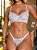 CONJUNTO PERSONALIZAVEL EM RENDA BRANCO - Imagem 1