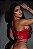 CONJUNTO LUXO LETHICIA COMPLETO VERMELHO - Imagem 2