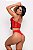 CONJUNTO 3 PEÇAS VERMELHO - CROPPED SEM BOJO, MINI SAIA E CALCINHA - Imagem 4