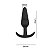 PLUG ANAL CÔNICO EM SILICONE 12,5X3,2 SI - Imagem 4