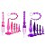 KIT COM 7 PLUG ANAL JELLY COLLORS SI - Imagem 1