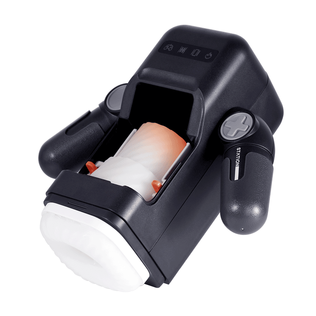 MASTURBADOR MASCULINO FORMATO CONTROLE COM SUPORTE PARA CELULAR STATION MÁXIMUS SI - Imagem 3