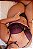 CONJUNTO LUXO CROPPED BOJO E ELASTICOS ROSA NEON PLUS SIZE - Imagem 2