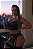 CONJUNTO LUXO CROPPED COM BOJO E CINTA LIGA AZUL MARINHO - Imagem 5