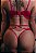 CONJUNTO LUXO CROPPED SEM BOJO E CALCINHA COM FRASE "METE FORTE" PINK - Imagem 2