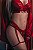 CONJUNTO LUXO "GOZA DENTRO" VERMELHO - Imagem 4