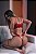 CONJUNTO LUXO "GOZA DENTRO" VERMELHO - Imagem 3