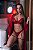 CONJUNTO LUXO "GOZA DENTRO" VERMELHO - Imagem 1