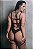 BODY LUXO COM BOJO E CINTA LIGA PRETO - Imagem 2