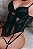 BODY LUXO COM BOJO E CINTA LIGA PRETO - Imagem 4
