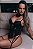 BODY LUXO COM BOJO E CINTA LIGA PRETO - Imagem 1