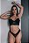 CONJUNTO LUXO CROPPED TOMARA QUE CAIA COM ALÇAS REMOVÍVEIS PRETO - Imagem 1