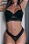 CONJUNTO LUXO CROPPED TOMARA QUE CAIA COM ALÇAS REMOVÍVEIS PRETO - Imagem 3