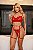 CONJUNTO PERSONALIZAVEL FIO BORBOLETA EM TULE COM PETALA VERMELHO - Imagem 4