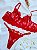 CONJUNTO PERSONALIZAVEL FIO BORBOLETA EM TULE COM PETALA VERMELHO - Imagem 12