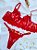 CONJUNTO PERSONALIZAVEL FIO BORBOLETA EM TULE COM PETALA VERMELHO - Imagem 5