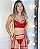 CONJUNTO PERSONALIZAVEL FIO BORBOLETA EM TULE COM PETALA VERMELHO - Imagem 3