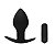PLUG ANAL SILICONE COM VIBRADOR 8,7X4,0 SI - Imagem 2