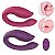 VIBRADOR DE CASAL COM CONTROLE REMOTO SI - Imagem 1