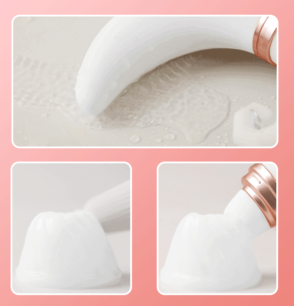 VIBRADOR 2 EM 1 DOCE LUA COM VIBRAÇÃO E PULSAÇÃO SI - Imagem 4