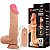 PÊNIS SUPER REALÍSTICO COM DUPLA CAMADA E VIBRAÇÃO SLIDING SKIN 9.4 BAILE - Imagem 1