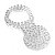 ANEL PENIANO ESTIMULADOR SIMPLES SILICONE TRANSPARENTE HOT FLOWERS - Imagem 2