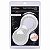 ANEL PENIANO ESTIMULADOR SIMPLES SILICONE TRANSPARENTE HOT FLOWERS - Imagem 5