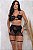 CONJUNTO LUXO MALVADA PRETO - Imagem 1