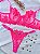 CONJUNTO PERSONALIZAVEL FIO BORBOLETA EM TULE COM PETALA ROSA NEON - Imagem 4