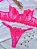 CONJUNTO PERSONALIZAVEL FIO BORBOLETA EM TULE COM PETALA ROSA NEON - Imagem 2