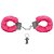 ALGEMA DE METAL SIMPLES REVESTIDA COM PELÚCIA HAND CUFFS - Imagem 4