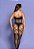 BODYSTOCKING MACACÃO ARRASTÃO COM STRASS PRETO Y2148 - Imagem 7