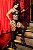 BODYSTOCKING MACACÃO ARRASTÃO COM STRASS PRETO Y2148 - Imagem 7