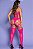 BODYSTOCKING MACACÃO ARRASTÃO COM STRASS PINK Y2148 - Imagem 5