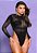 BODY LUXO COM MANGAS E DETALHES EM STRASS Y2153 - Imagem 1