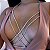 BODY CHAIN SUTIÃ VAZADO STRASS REF:125 - Imagem 4