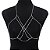 BODY CHAIN SUTIÃ VAZADO STRASS REF:125 - Imagem 6