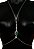 BODY CHAIN STRASS COM PEDRA VERDE REF:127 - Imagem 7