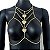 BODY CHAIN STRASS E CORAÇÕES REF:136 - Imagem 5