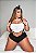 FANTASIA LUXO COELHA SEXY COM SHORT SENSUAL E TOP SEM BOJO PLUS SIZE - Imagem 1