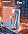 VIBRADOR COM 11 MODOS DE ONDAS DE PRESSÃO SATISFYER PRO 2 AZUL - Imagem 1
