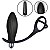 ANEL PENIANO COM PLUG ANAL EM PARA PRÓSTATA COM VIBRO SI - Imagem 2