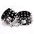 ALGEMA LUXO VERNIZ PRETA COM SPIKES SI - Imagem 1