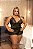 BABY DOLL LUXO EM CETIM E RENDA PRETO PLUS SIZE - Imagem 3