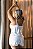 SHORT DOLL LUXO EM CETIM POÁ COM DETALHES EM RENDA OFF WHITE PLUS SIZE - Imagem 2