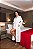 ROBE LONGO LUXO EM CETIM SOFITICADO OFF WHITE - Imagem 7