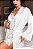 ROBE LONGO LUXO EM CETIM SOFITICADO OFF WHITE - Imagem 5