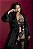 ROBE LONGO LUXO EM CETIM SOFITICADO PRETO - Imagem 7